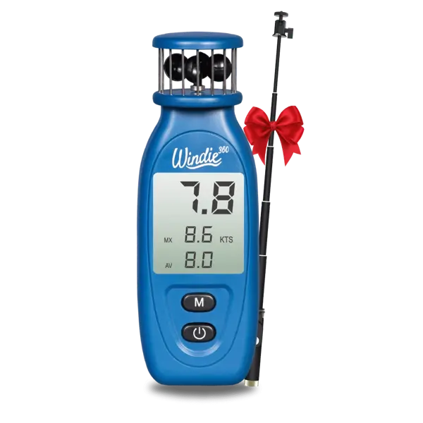 Hand anemometer comparison: the Windie 360 professional anemometer vs 3 other types